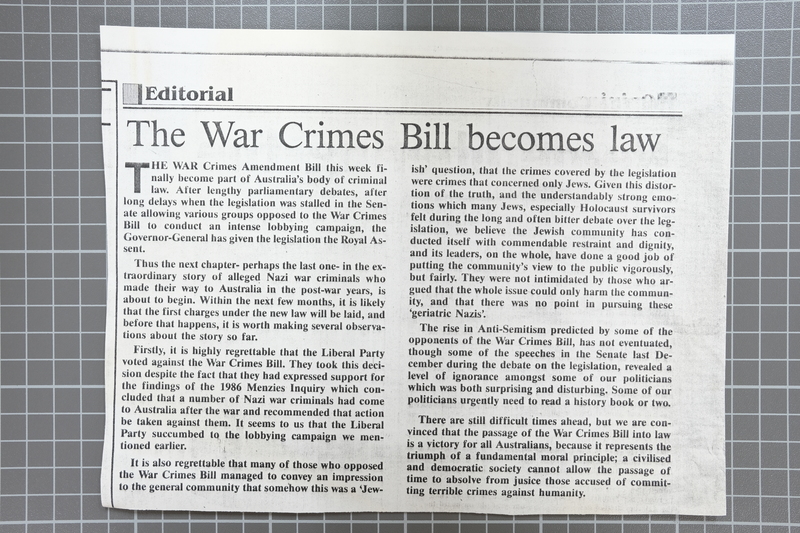 War Crimes Bill Becomes Law.JPG